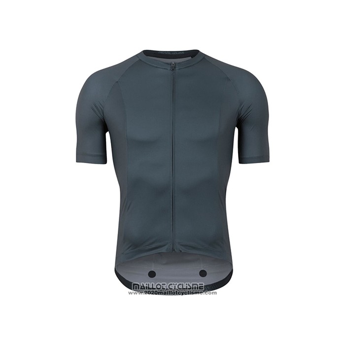 2021 Maillot Cyclisme Pearl Izumi Gris Noir Manches Courtes et Cuissard